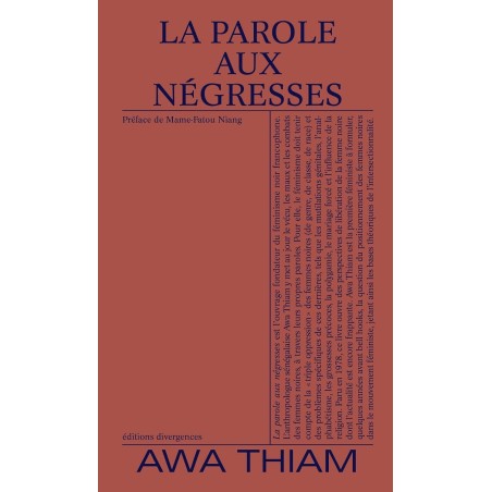 La parole aux négresses